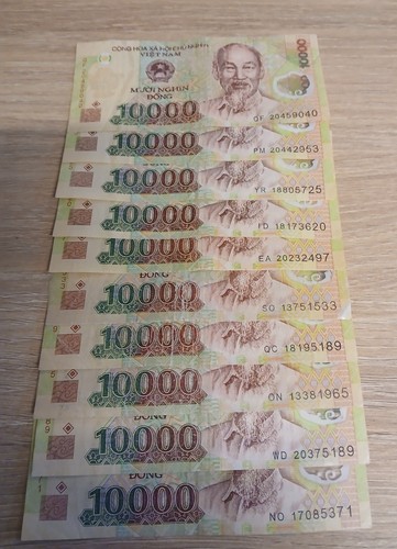 10x 10000 vietnamese - 10000,