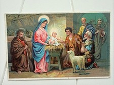 Christmas Postcard Nativity