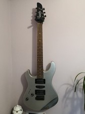 Left Handed Yamaha RGX121 Electric Guitar Flat Silver