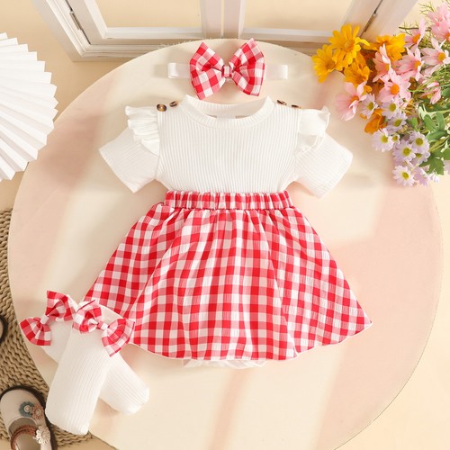 Baby girl gingham - girl, summer