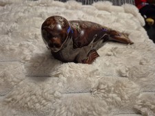 Kernewek Pottery Seal Figure Figurine Marine Ocean Sea Animal Ornament 