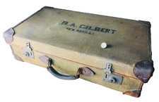 Luggage Case Brown Missing Key