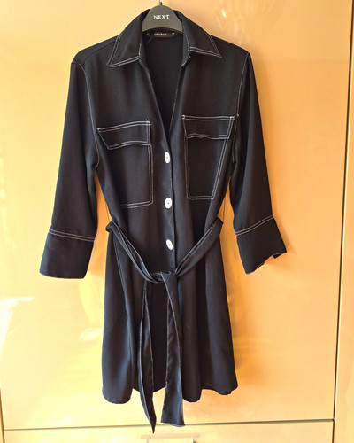 Zara black with white - with,