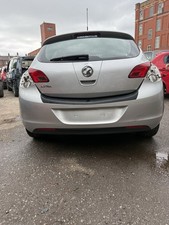 Vauxhall Astra J Bumper Rear Back Bumper Pre Facelift Silver Z176 Hatch 10-12