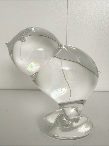 Signed steuben baby chick - signed,