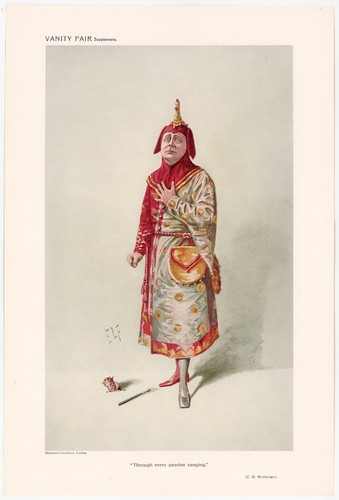 Original vanity fair print - vanity,