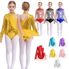 UK Kid Girls Sequin Feather