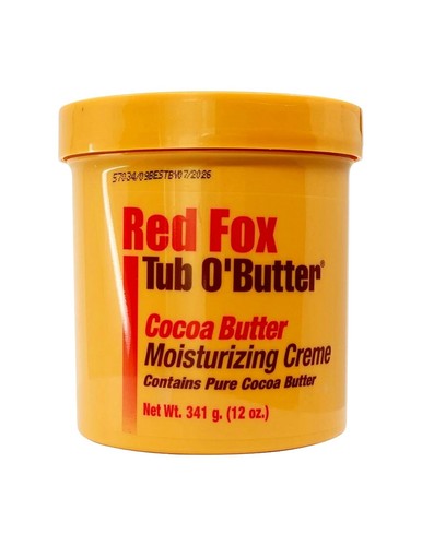 Red fox tub butter - tub, cocoa