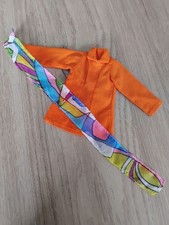 Vintage Sindy Tangerine dress