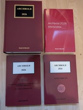 Archbold 2026 Criminal Pleading Evidence & Practice - Sweet & Maxwell - Set of 3