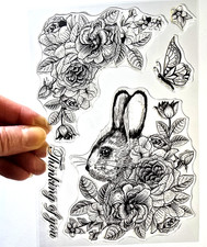 Clear Stamps REALISTIC RABBIT