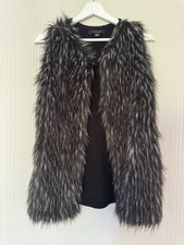 Faux fur gilet size small from