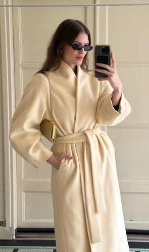 Zara oversized wool blend - zara, coat