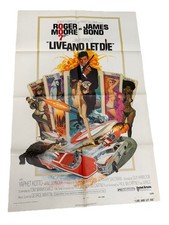 Original 1973 LIVE AND LET DIE