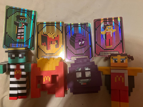 Mcdonalds minecraft toys and - minecraft,