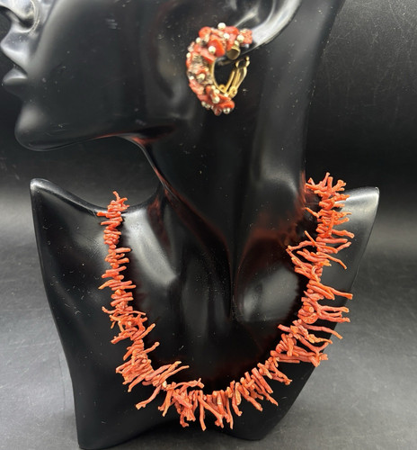Branch coral necklace clip - branch, &