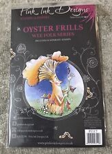Pink Ink Designs A6 Stamp Set - ‘Oyster Frills’ From The Wee Folk Series 