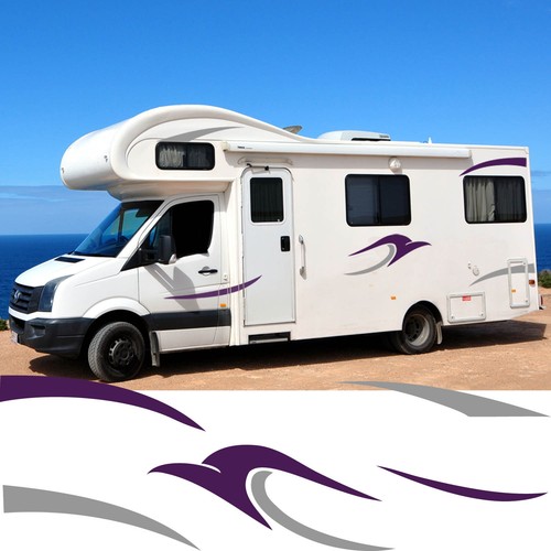 Motorhome stripes vinyl - motorhome,
