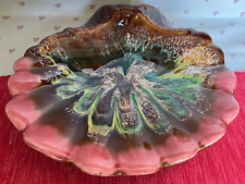 Mid Century Vintage French Dish. Shell. West German. Vallauris. MCM. Lava.