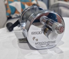 Abu 6500 Monochrome reel, QTC CAGE & Mono mag, SERVICED. Excellent working order