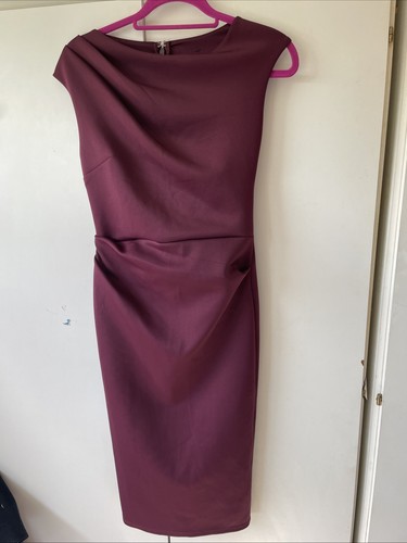 Lipsy london burgundy satin - lipsy,