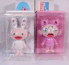 Takashi Murakami – Kaikai & Kiki (Green Eyes) Soft Vinyl Art Figures, 2018