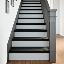 Stair Tread Solid Oak Dark
