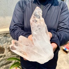 1.7LB A+++ Large Himalayan top quartz clusters/mineral samples -