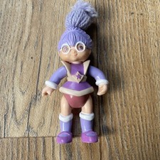 DOLL Rainbow Brite Shy Violet Doll Figure 1983 Hallmark Wool Hair Vintage Toy VG