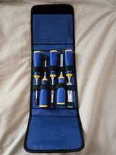 Irwin Marples 5 Piece Chisel Set. Unused. In Case.