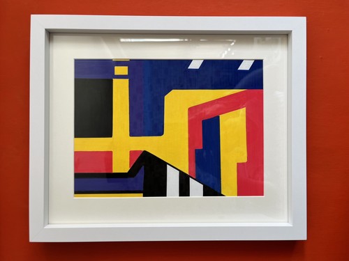 Modern painting abstract art - painting,