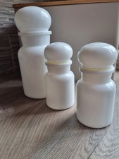 Set 3 Vintage Belgian White