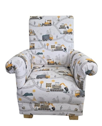 Kid chair trucks diggers - trucks, &