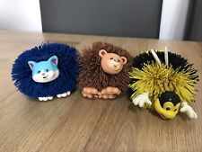 Koosh Ball Critter bundle joblot cat bear Bumble Bee vintage 1990s toys
