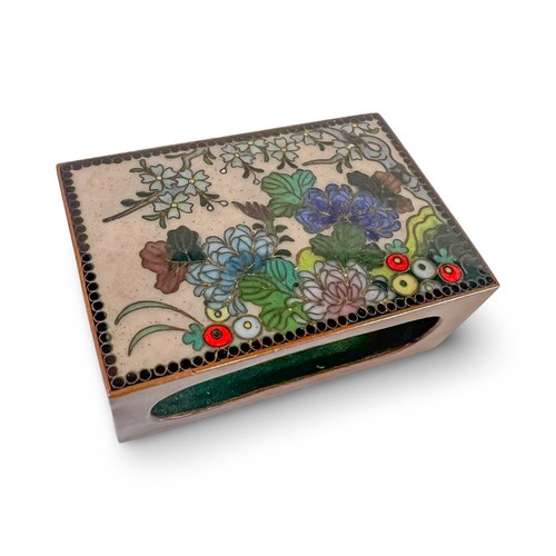 Japanese cloisonne enamel