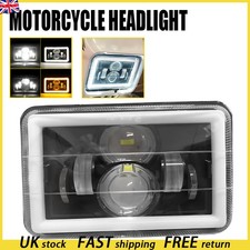 4X6" Motorcycle White LED