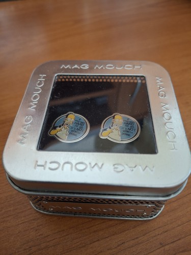 Homer simpson cufflinks - homer,