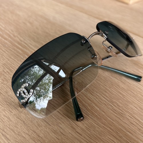 Chanel vintage rimless - vintage, crystal