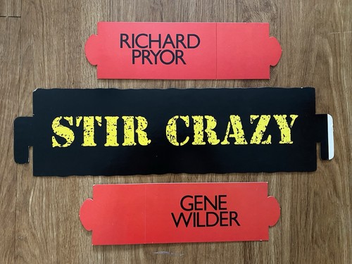 Vintage stir crazy movie promo - vintage,