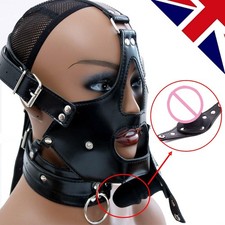 Gimp Head Harness Riding Hood