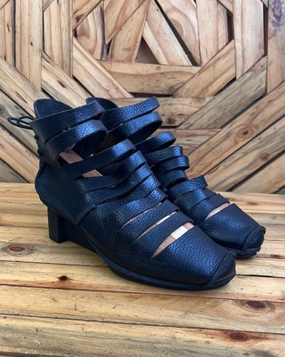 Trippen women black leather - trippen, women's