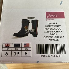 New Blue Joules Dachshund