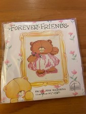 Forever Friends Pink Ballerina Cross Stitch Kit