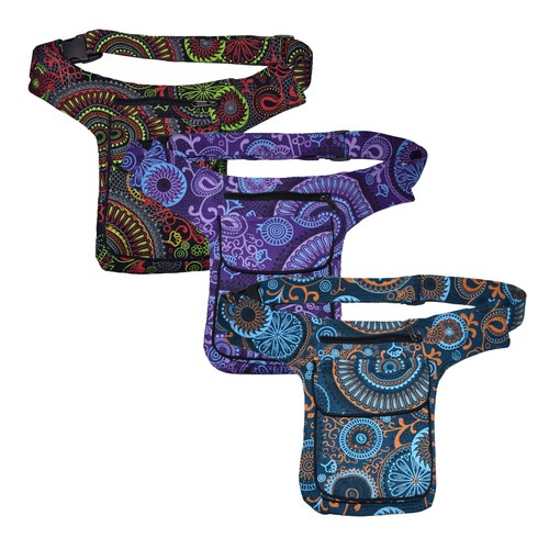 Mandala print hip bag fair - hip,