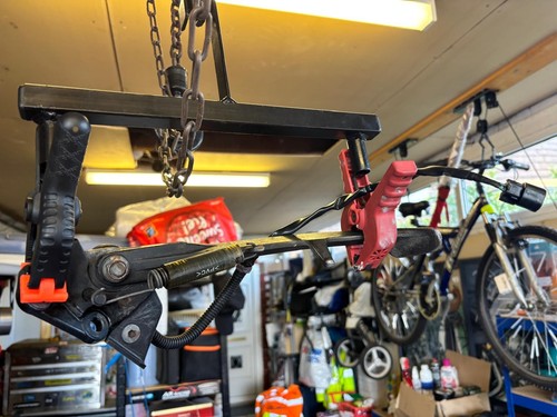 Motorcycle centre stand - motorcycle,