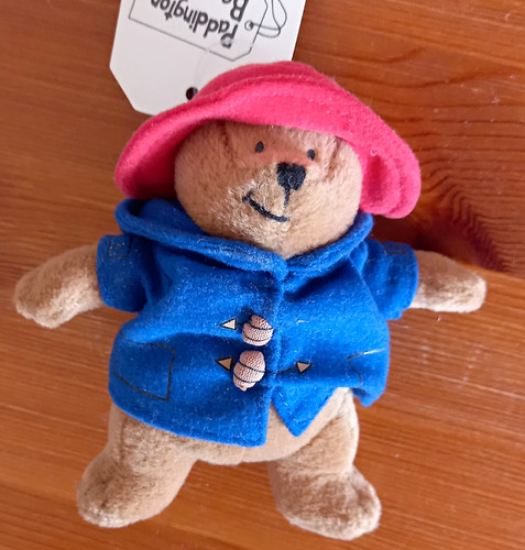 Paddington bear plush - plush,