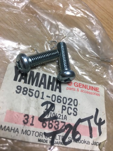 Yamaha 98501 06020 - x2, screw