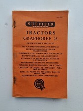 NUFFIELD TRACTOR GRAPHOREF 25