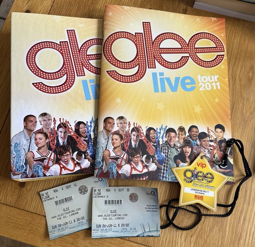 Glee live 2011 rare programme - rare,
