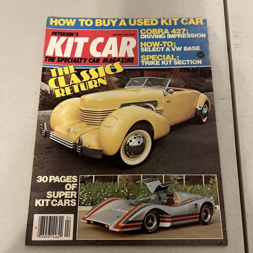 Petersen kit car apr may - petersen's,